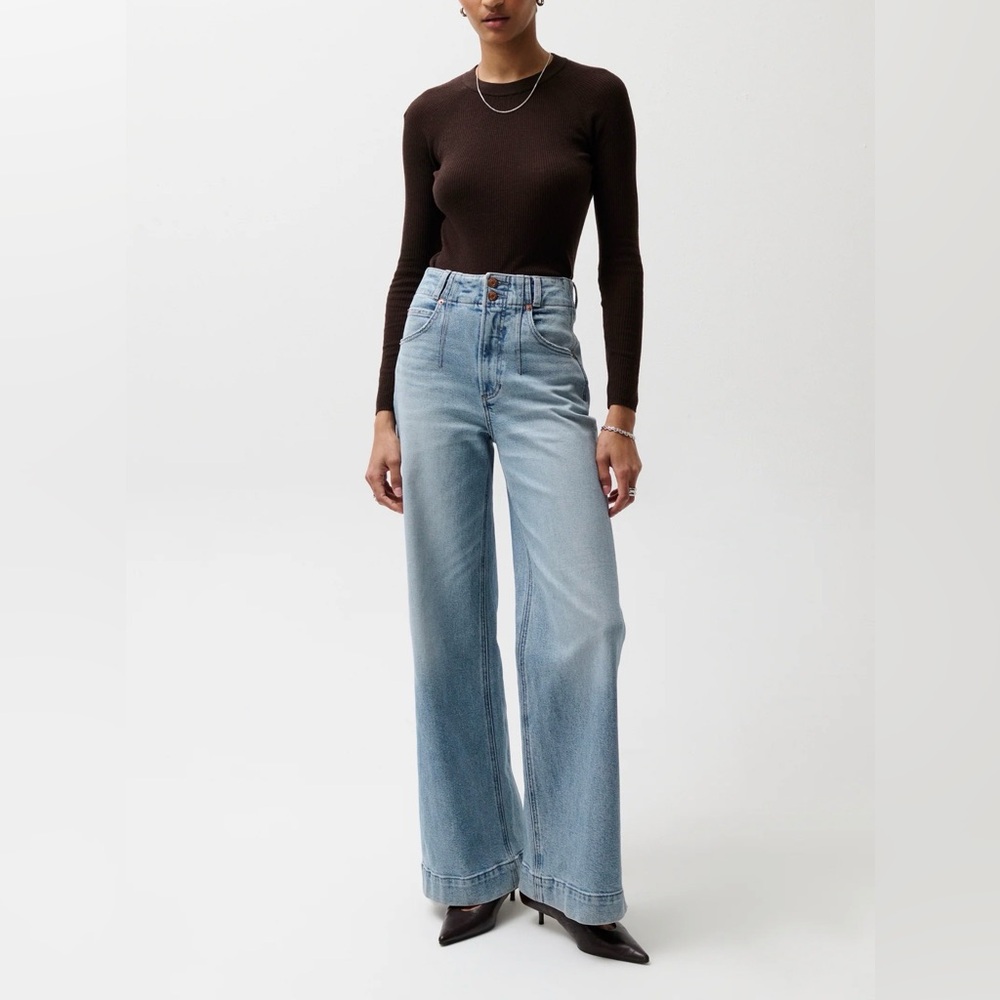 Pistola Lana High Rise Wide Leg Jean